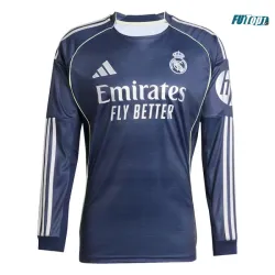 Camiseta Real Madrid Away 2025/2026 ML con Parche HP