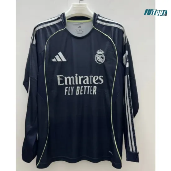 Camiseta Real Madrid Away 2025/2026 ML con Parche HP