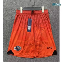 Pantalón Corto Napoli 2025/2026 Edición Especial de Halloween Naranja