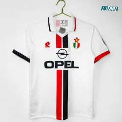 Camiseta AC Milan Visitante 1996/97 Blanco Retro