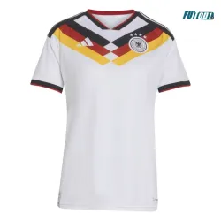 Camiseta Alemania Local Mundial 2026 Blanco Mujer