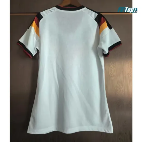 Camiseta Alemania Local Mundial 2026 Blanco Mujer
