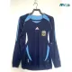 Camiseta Argentina Visitante 2006 ML Azul Marino Retro