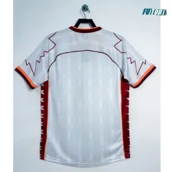 Camiseta AS Roma Visitante 1999/00 Blanco Retro