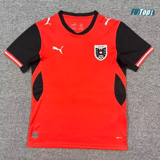 Camiseta Austria Local Mundial 2026 Rojo