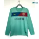 Camiseta Barcelona Visitante 2010/11 ML Verde Retro