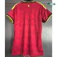Camiseta Bélgica Local Mundial 2026 Rojo Mujer