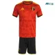 Camiseta Bélgica Local Mundial 2026 Rojo Niño Kit
