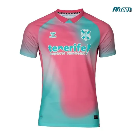Camiseta CD Tenerife Alternativo 2025/2026 Rosa/Azul