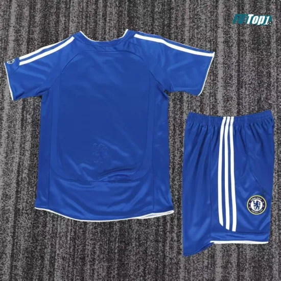 Camiseta Chelsea Local 2006/07 Azul Niño Kit Retro