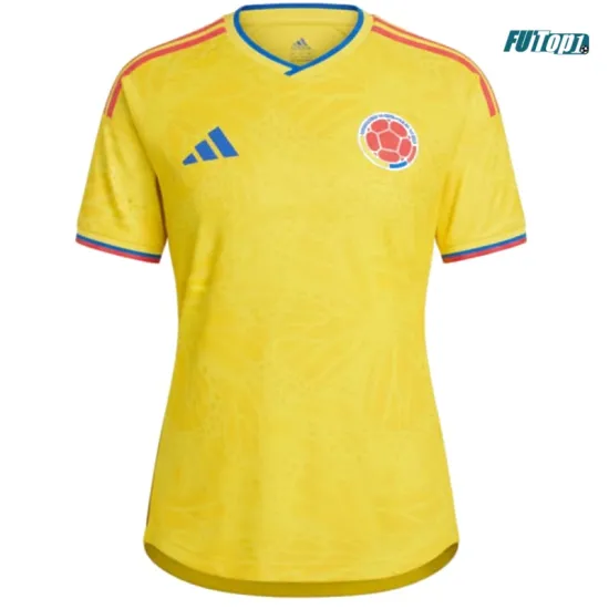 Camiseta Colobima Local Mundial 2026 Amarillo Mujer