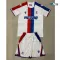 Camiseta Crystal Palace FC Visitante 2025/2026 Blanco/Azul/Rojo Niño Kit