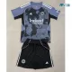 Camiseta Eintracht Fráncfort Alternativo 2025/2026 Negro/Gris Niño Kit