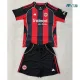 Camiseta Eintracht Fráncfort Local 2025/2026 Rojo/Negro Niño Kit