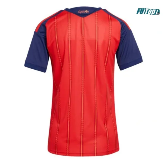 Camiseta España Local Mundial 2026 Rojo Mujer