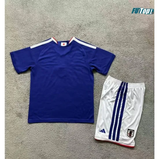 Camiseta Japón Local 2026 Azul Niño Kit