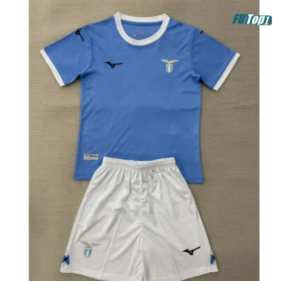 Camiseta Lazio Local 2025/2026 Azul Niño Kit