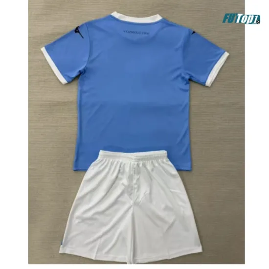 Camiseta Lazio Local 2025/2026 Azul Niño Kit