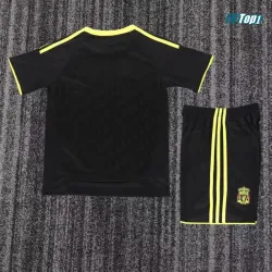 Camiseta Liverpool Alternativo 2010/11 Negro Niño Kit Retro