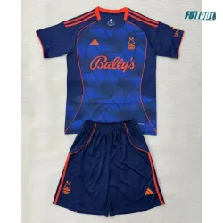 Camiseta Nottingham Forest Alternativo 2025/2026 Azul Marino Niño Kit