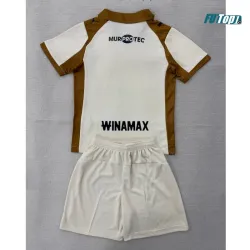 Camiseta RC Lens Alternativo 2025/2026 Blanco/Marrón Niño Kit