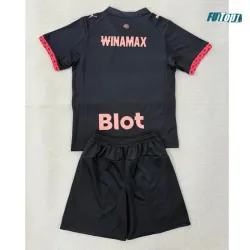 Camiseta Stade Rennais Alternativo 2025/2026 Negro Niño Kit