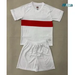 Camiseta VfB Stuttgart 2025/2026 Blanco Edición Aniversario Niño Kit