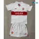 Camiseta VfB Stuttgart Local 2025/2026 Blanco Niño Kit