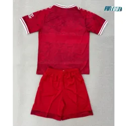 Camiseta VfB Stuttgart Visitante 2025/2026 Rojo Niño Kit