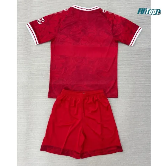 Camiseta VfB Stuttgart Visitante 2025/2026 Rojo Niño Kit