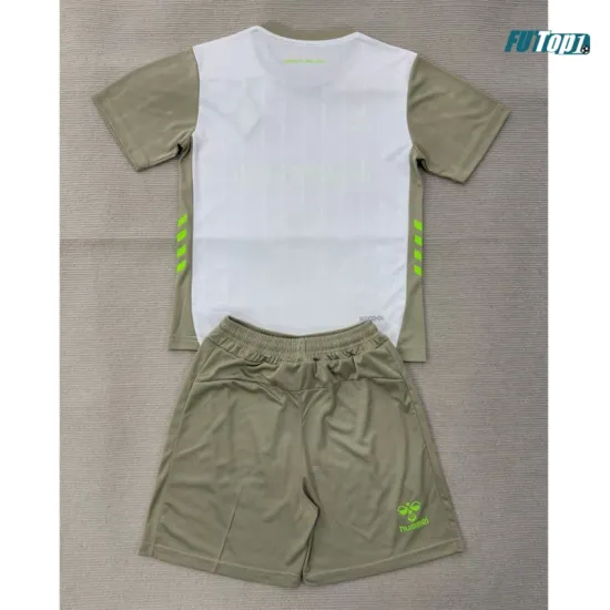 Camiseta Werder Bremen Visitante 2025/2026 Blanco/Gris Niño Kit