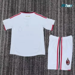 Camiseta AC Milan Visitante Retro 2009/10 Blanco Niño Kit