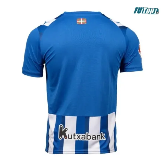 Camiseta Alavés Local 2025/2026 Azul/Blanco con Parche La Liga