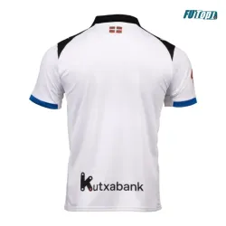 Camiseta Alavés Visitante 2025/2026 Blanco/Azul con Parche La Liga
