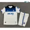 Camiseta Alavés Visitante 2025/2026 Blanco/Azul Niño Kit con Parche La Liga
