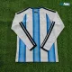 Camiseta Argentina Local 2026 ML Azul/Blanco con FIFA2022