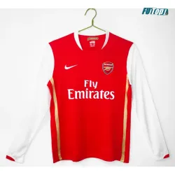 Camiseta Arsenal Local Retro 2006/07 ML Rojo