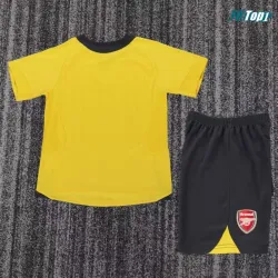 Camiseta Arsenal Visitante Retro 2005/06 Amarillo Niño Kit