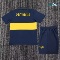 Camiseta Boca Juniors Local Retro 1993/95 Azul/Amarillo Niño Kit