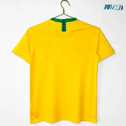 Camiseta Brasil Local Retro 2018 Amarillo