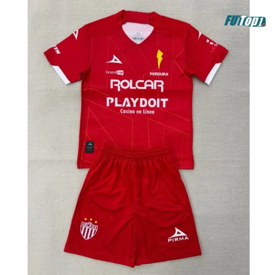 Camiseta Club Necaxa Local 2025/2026 Rojo Niño Kit