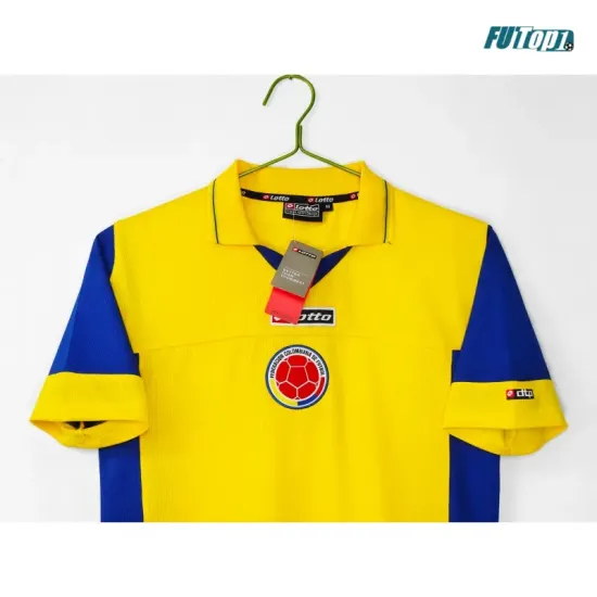 Camiseta Colombia Local Retro 2003/05 Amarillo