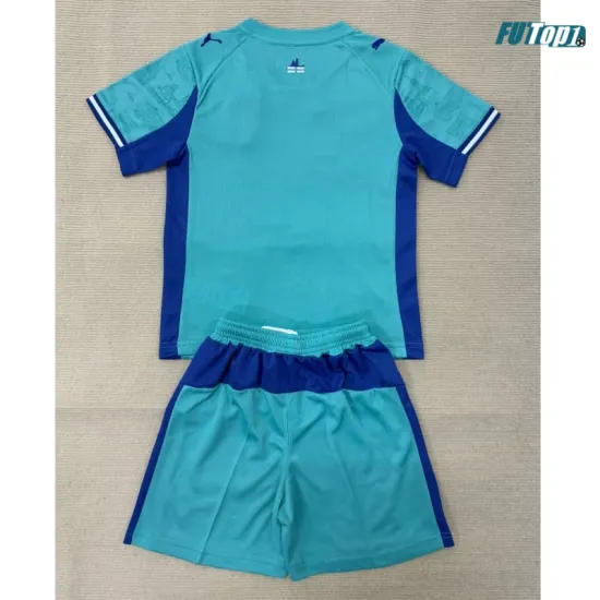 Camiseta de Portero Olympique Marsella 2025/2026 Turquesa Niño Kit