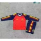 Camiseta España Local Mundial 2026 ML Rojo/Azul Niño Kit
