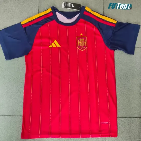 Camiseta España Local Mundial 2026 Rojo/Azul