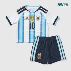 Camiseta Messi 10 Argentina Local 2026 Azul/Blanco