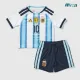 Camiseta Messi 10 Argentina Local 2026 Azul/Blanco