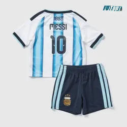 Camiseta Messi 10 Argentina Local 2026 Azul/Blanco