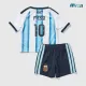 Camiseta Messi 10 Argentina Local 2026 Azul/Blanco