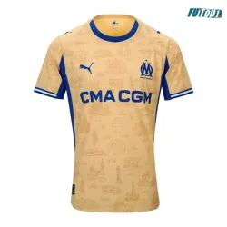 Camiseta Olympique Marsella 4th 2025/2026 Oro/Azul
